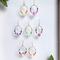 Other fruit varieties of the same style of these earrings: strawberry, grape, kiwi, watermelon, apple and grapefruit.